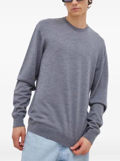 crew-neck embroidered sweater by LES DEUX