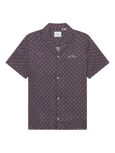 geometric-pattern shirt by LES DEUX