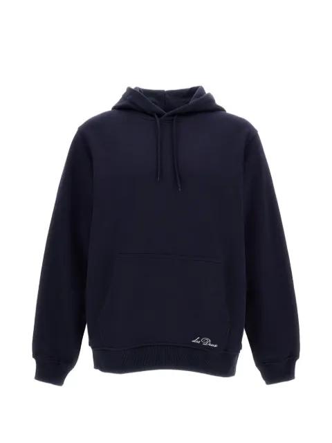 graphic-print hoodie by LES DEUX