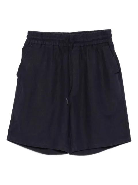 linen drawstring shorts by LES DEUX