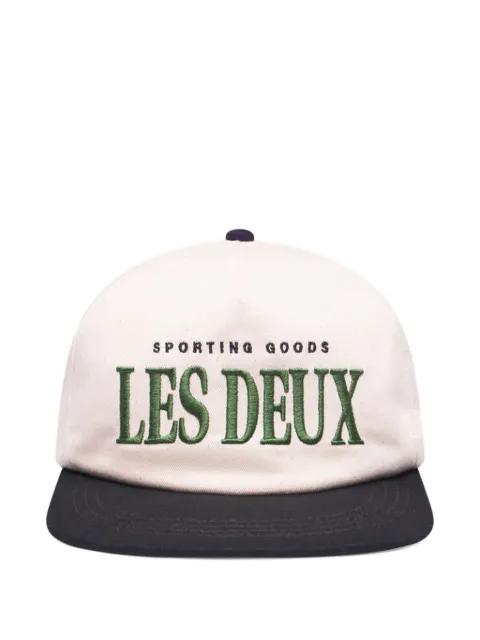 logo-embroidered baseball cap by LES DEUX
