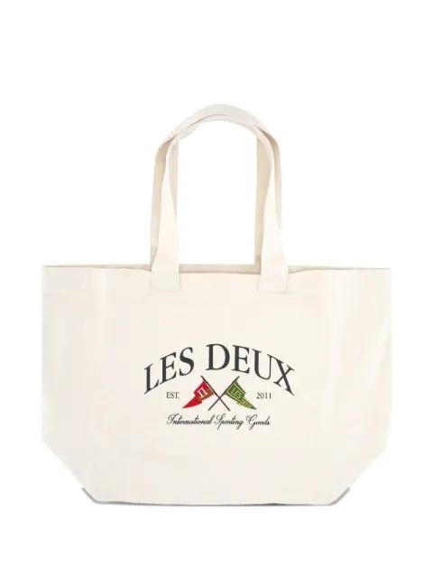 logo tote bag by LES DEUX