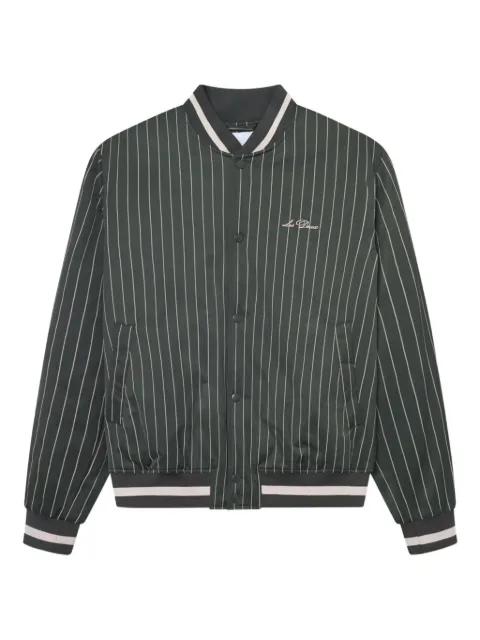 pinstripe bomber jacket by LES DEUX