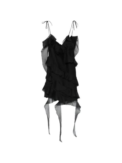 ruffled mini dress by LES FILLES D'EVA
