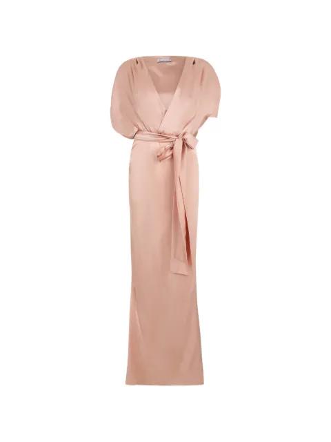 tied-waist dress by LES FILLES D'EVA