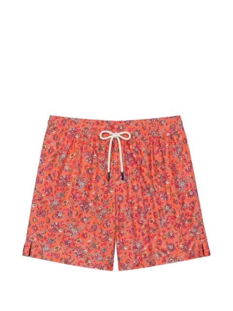 Captain Sea floral-print swim shorts by LES HERITIERS