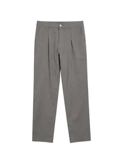 Tech pleated tailored trousers by LES HERITIERS