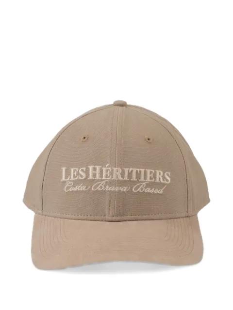 logo-embroidery baseball cap by LES HERITIERS