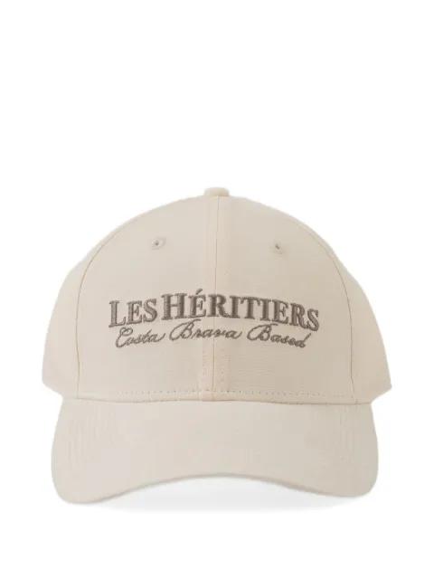 logo-embroidery baseball cap by LES HERITIERS