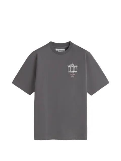 logo-print T-shirt by LES HERITIERS
