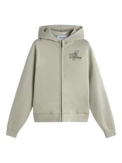 signature zip sweatshirt by LES HERITIERS