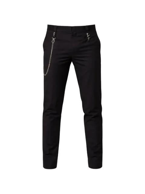 chain trousers by LES HOMMES