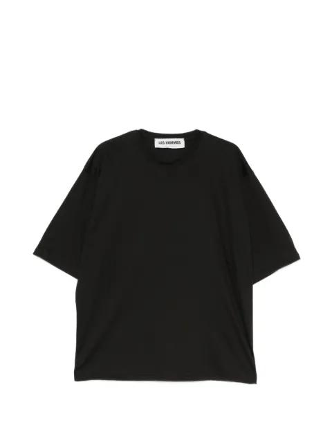 logo-print T-shirt by LES HOMMES