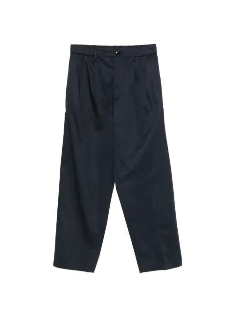 pleated elasticated-waist trousers by LES HOMMES