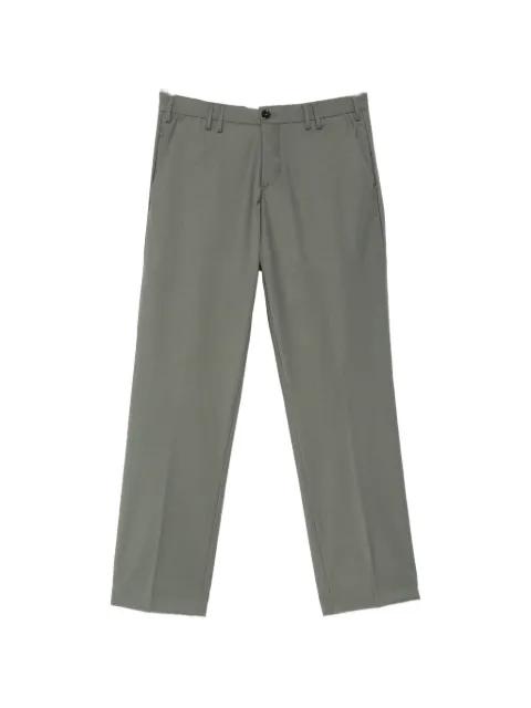 pressed-crease tailored trousers by LES HOMMES