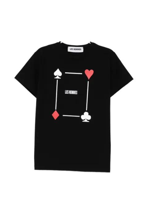 printed T-shirt by LES HOMMES