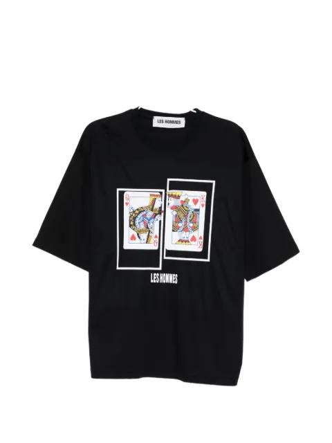 printed T-shirt by LES HOMMES