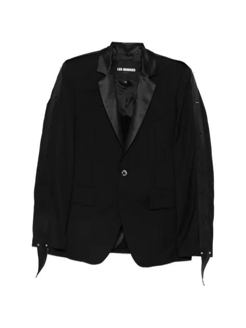 single-breated blazer by LES HOMMES