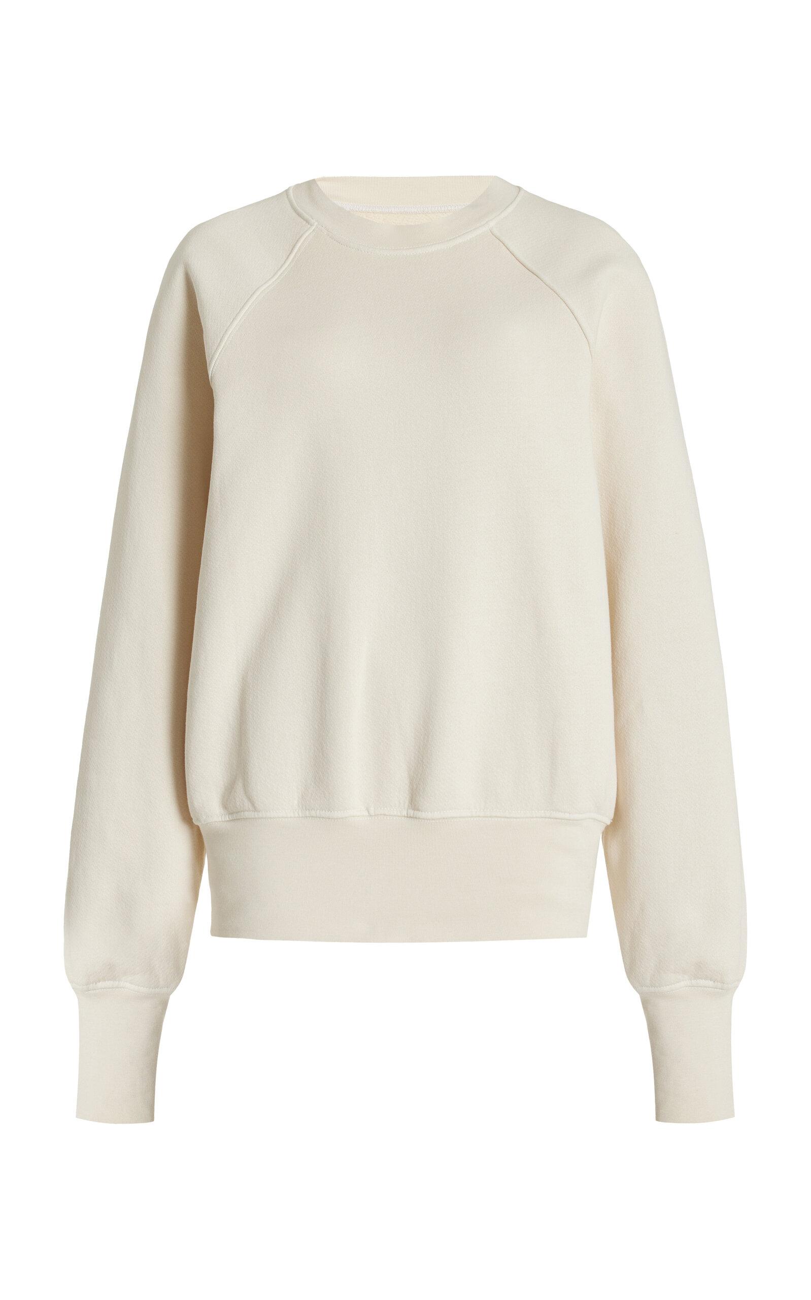 Les Tien Linda Classic Raglan-Sleeve Cotton Sweatshirt -oda Operandi by LES TIEN