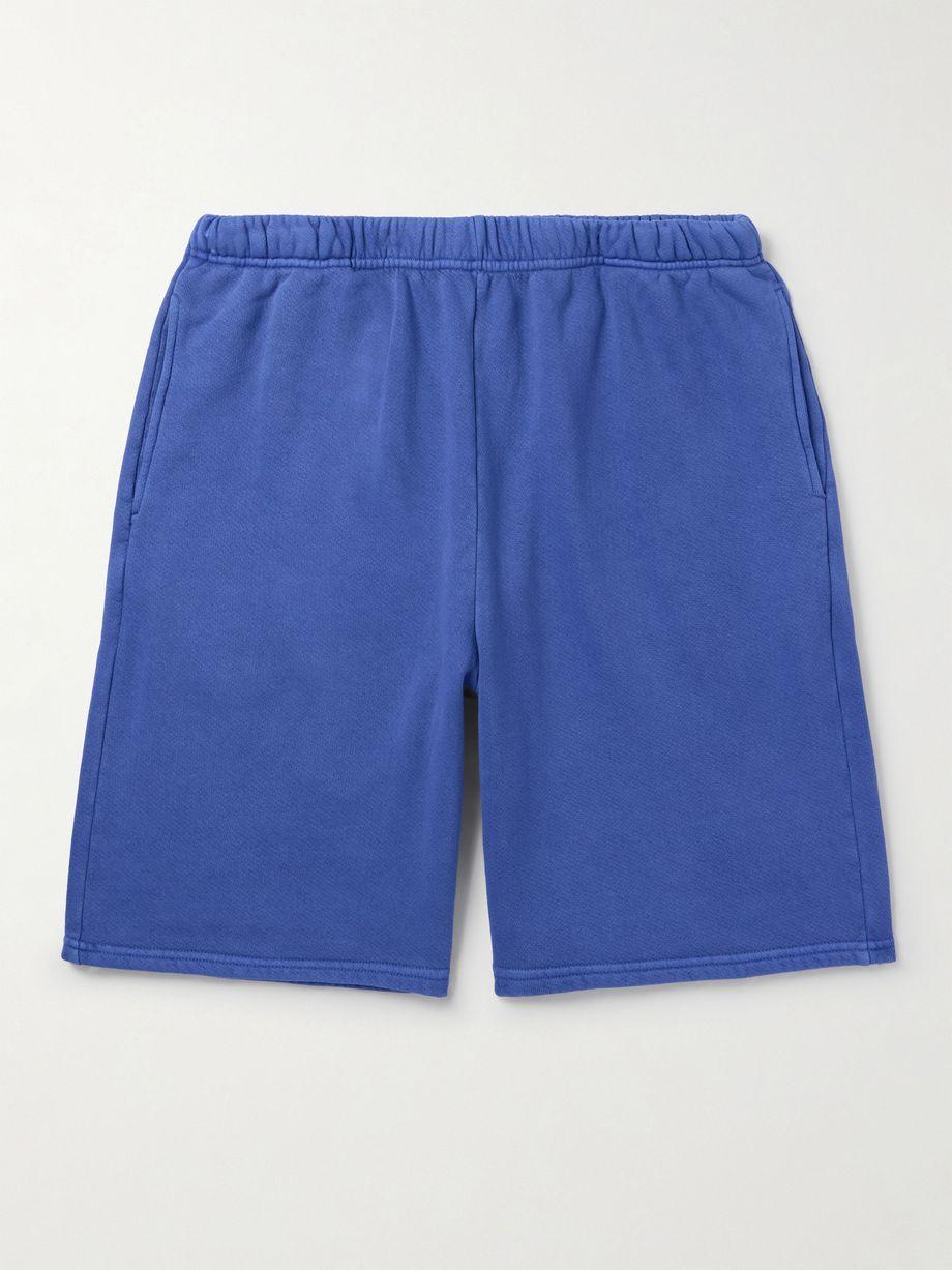 Rider Pigment-Dyed Straight-Leg Cotton-Jersey Shorts by LES TIEN Rider Pigment-Dyed Straight-Leg Cotton-Jersey Shorts by LES TIEN