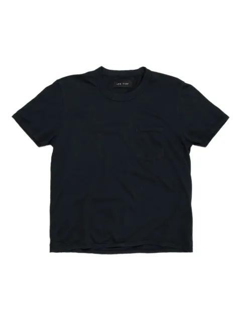 chest-pocket cotton T-shirt by LES TIEN