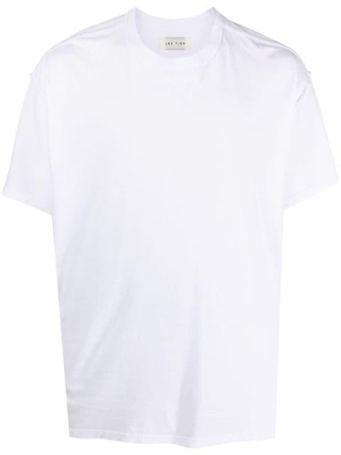crew-neck cotton T-shirt by LES TIEN