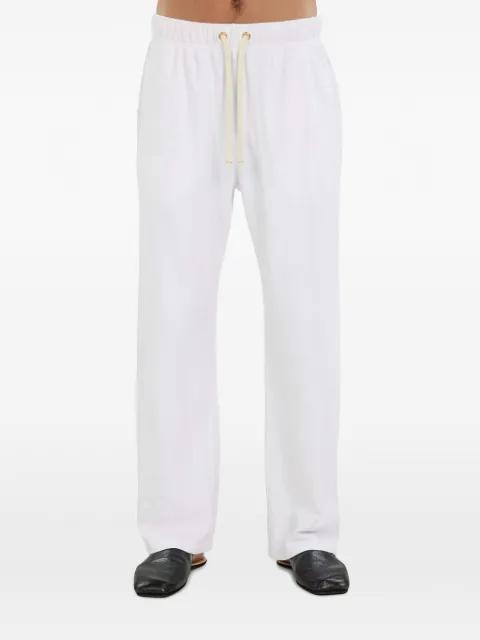 drawstring track pants by LES TIEN