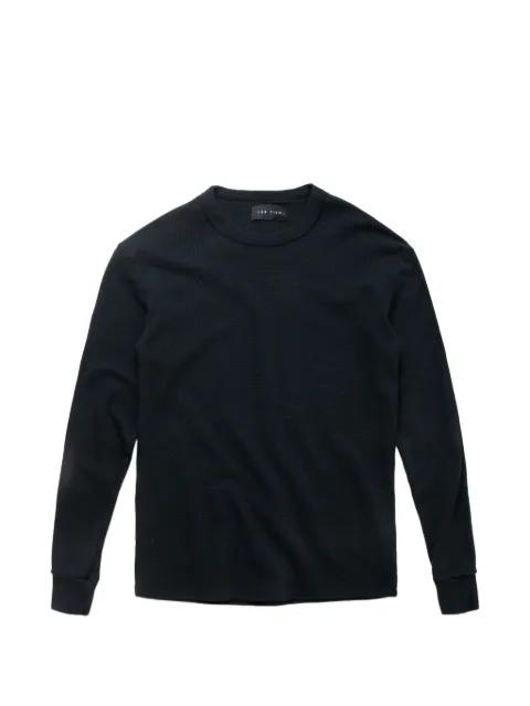 long-sleeve crew-neck top by LES TIEN