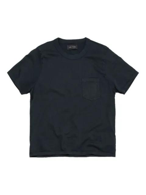 pocket-detail cotton T-shirt by LES TIEN
