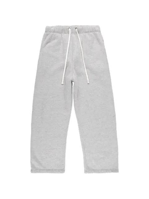 relaxed-fit cropped track pants by LES TIEN