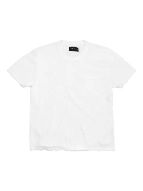 short-sleeve cotton T-shirt by LES TIEN