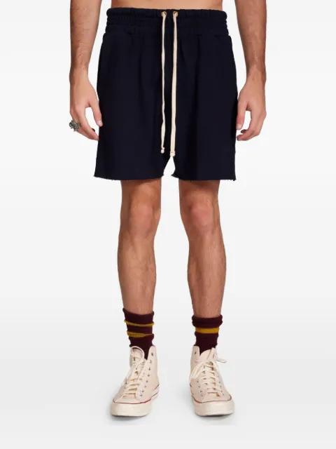 waffle-knit raw-cut yacht shorts by LES TIEN