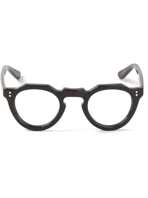 round-frame optical glasses by LESCA