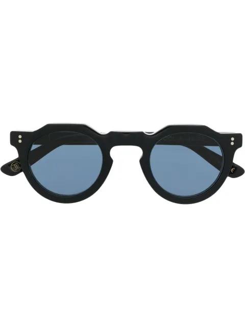 round-frame sunglasses by LESCA