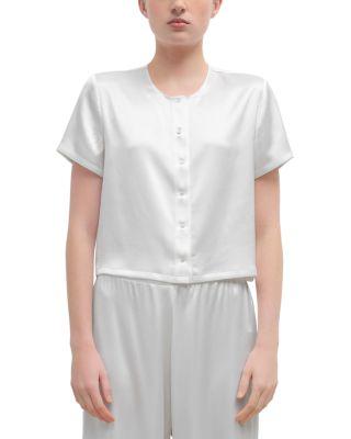 Barb Short Sleeve Cardigan by LESET