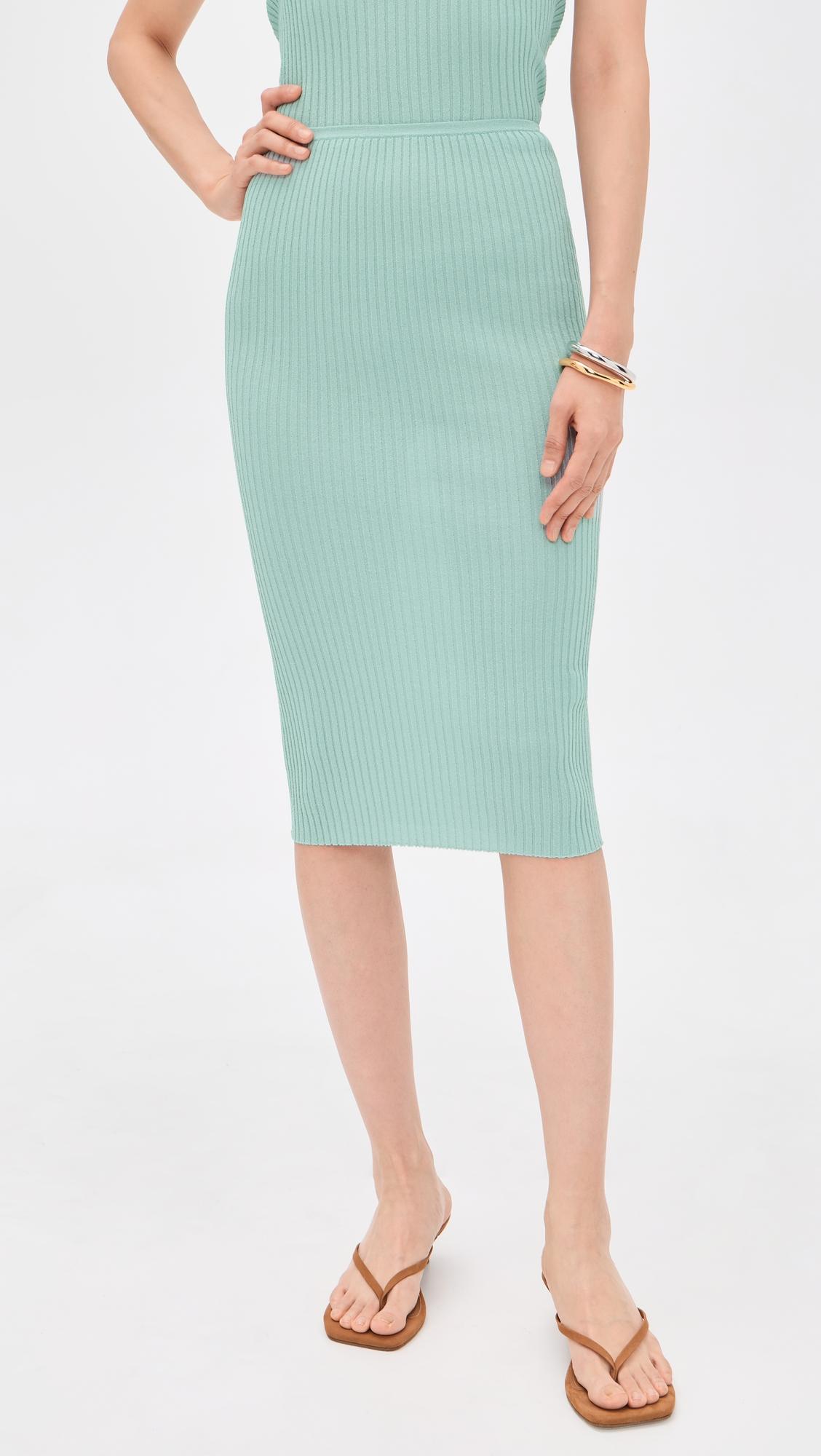 Blake Rib Skirt by LESET