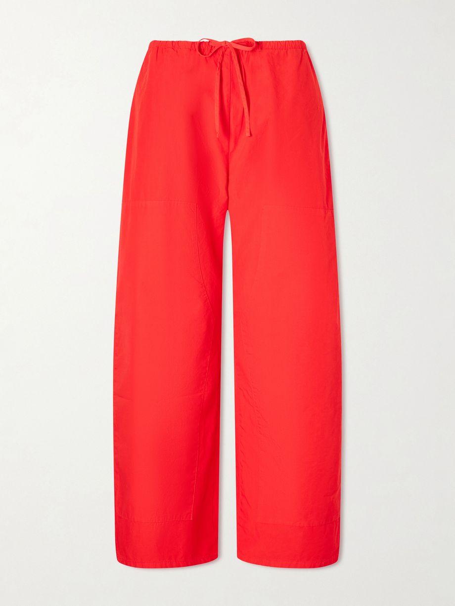 Kyoto cotton wide-leg pants by LESET