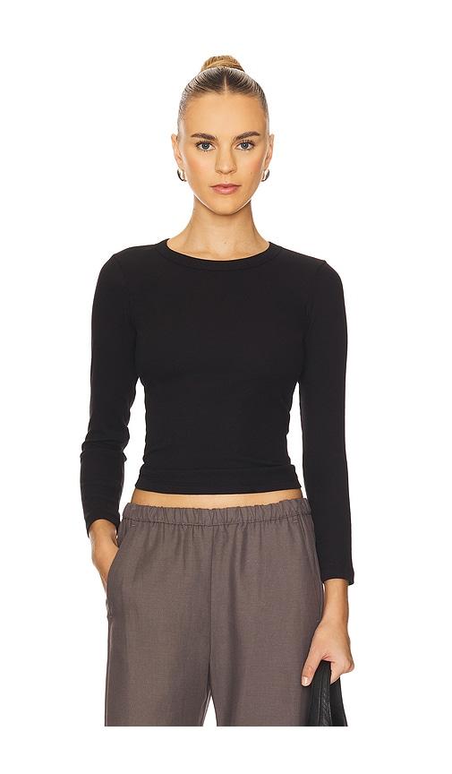LESET Kelly Slim Fit Long Sleeve in Black by LESET
