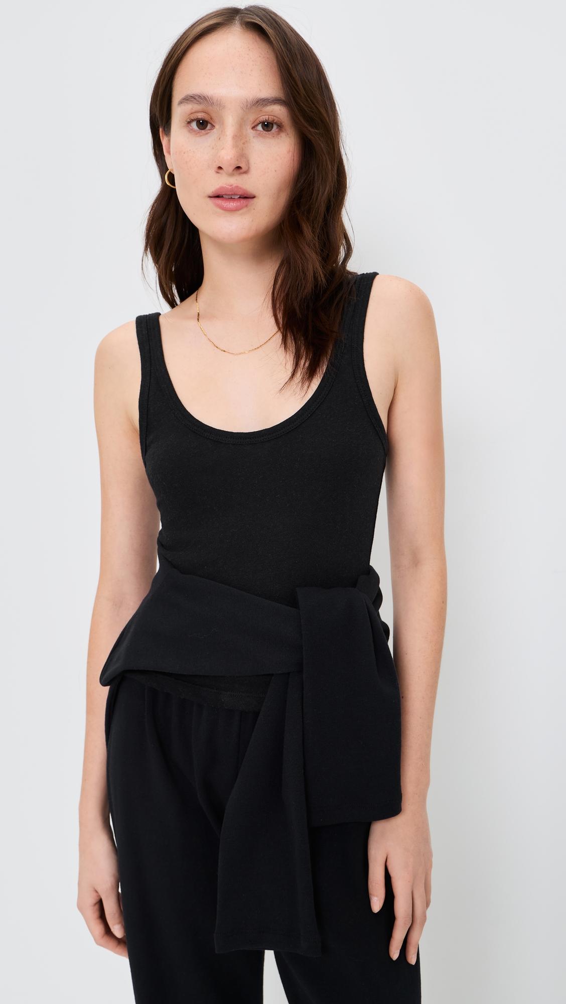 Laura Scoop Neck Tank by LESET