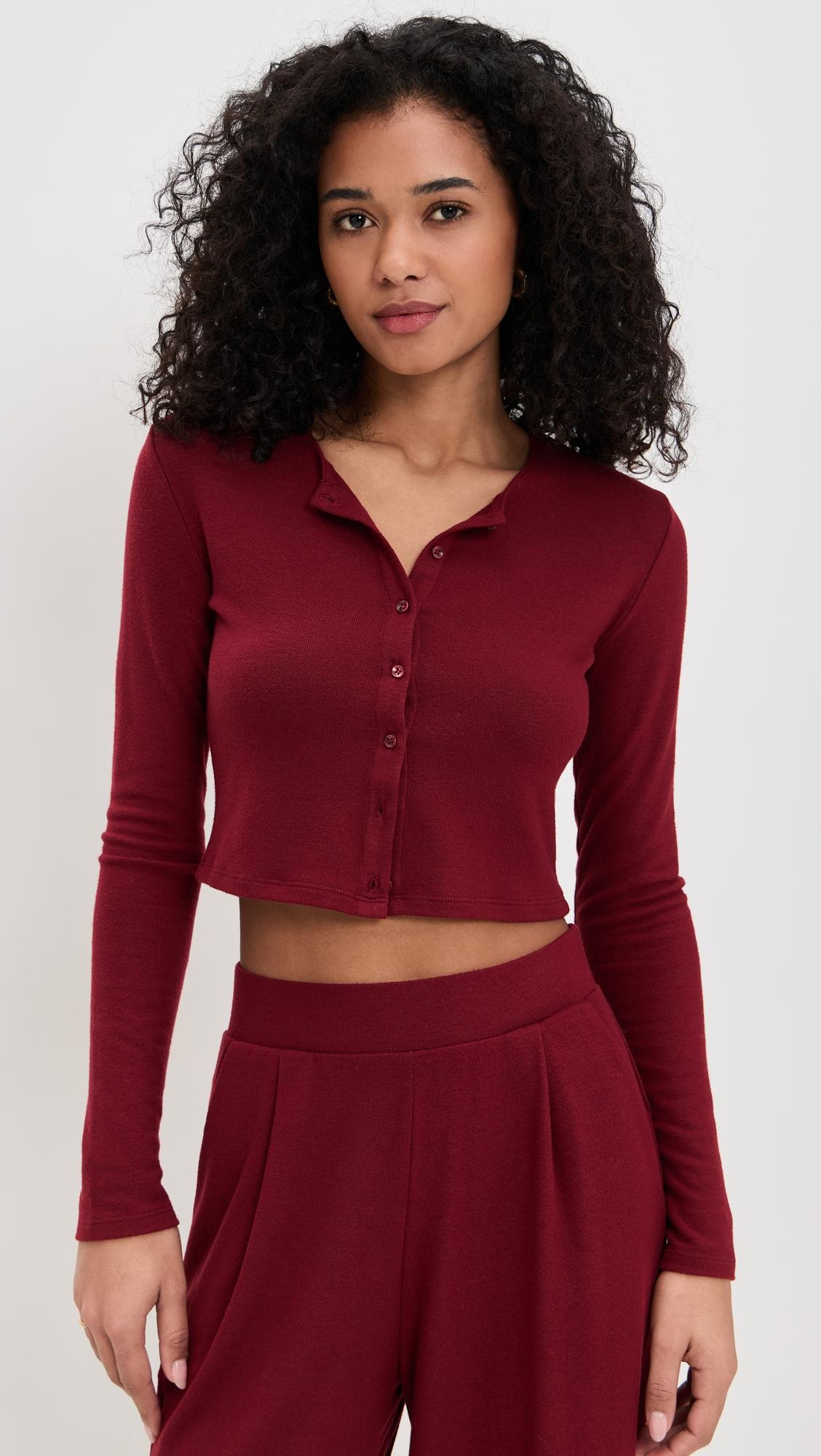Lauren Crop Cardigan II by LESET