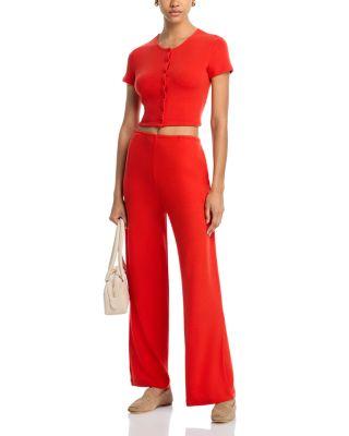 Lauren Short Sleeve Cardigan & Pants by LESET