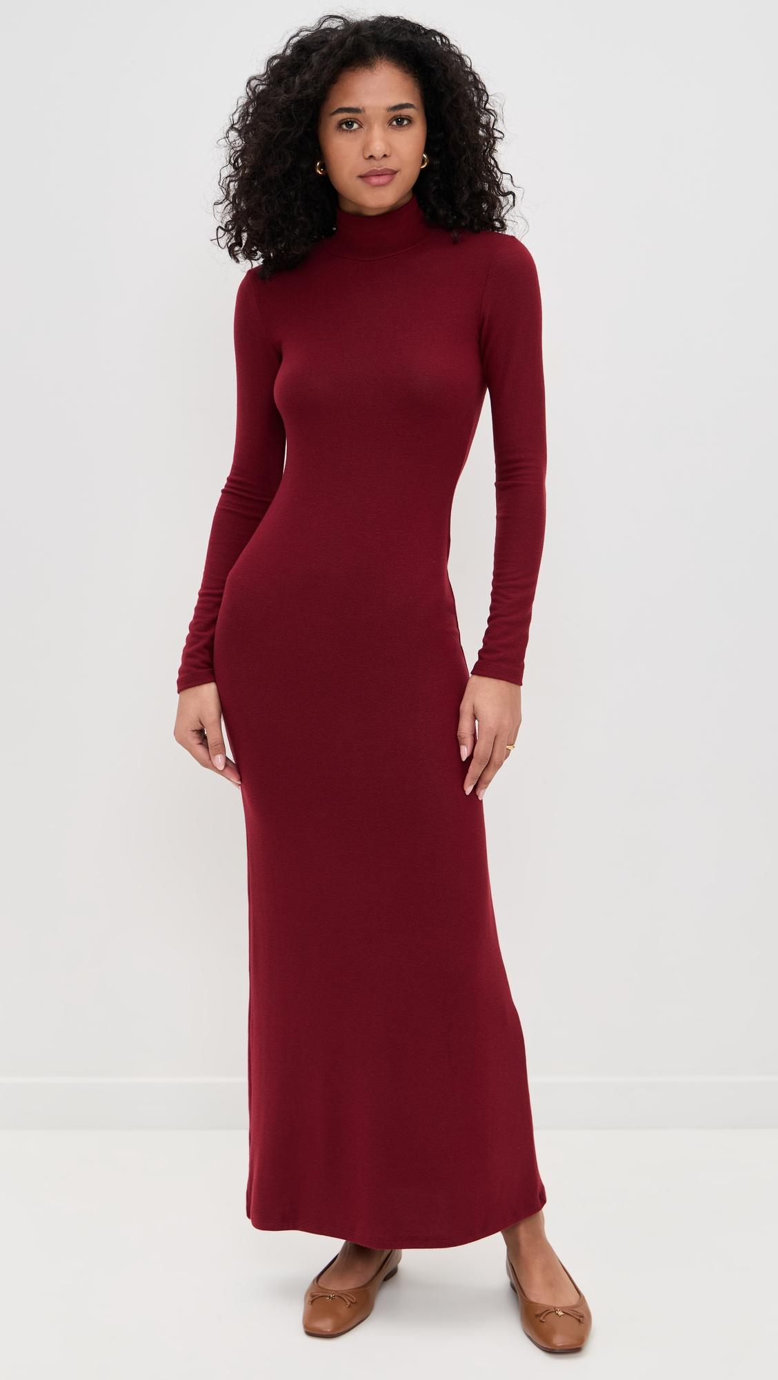 Lauren Turtleneck Maxi Dress by LESET