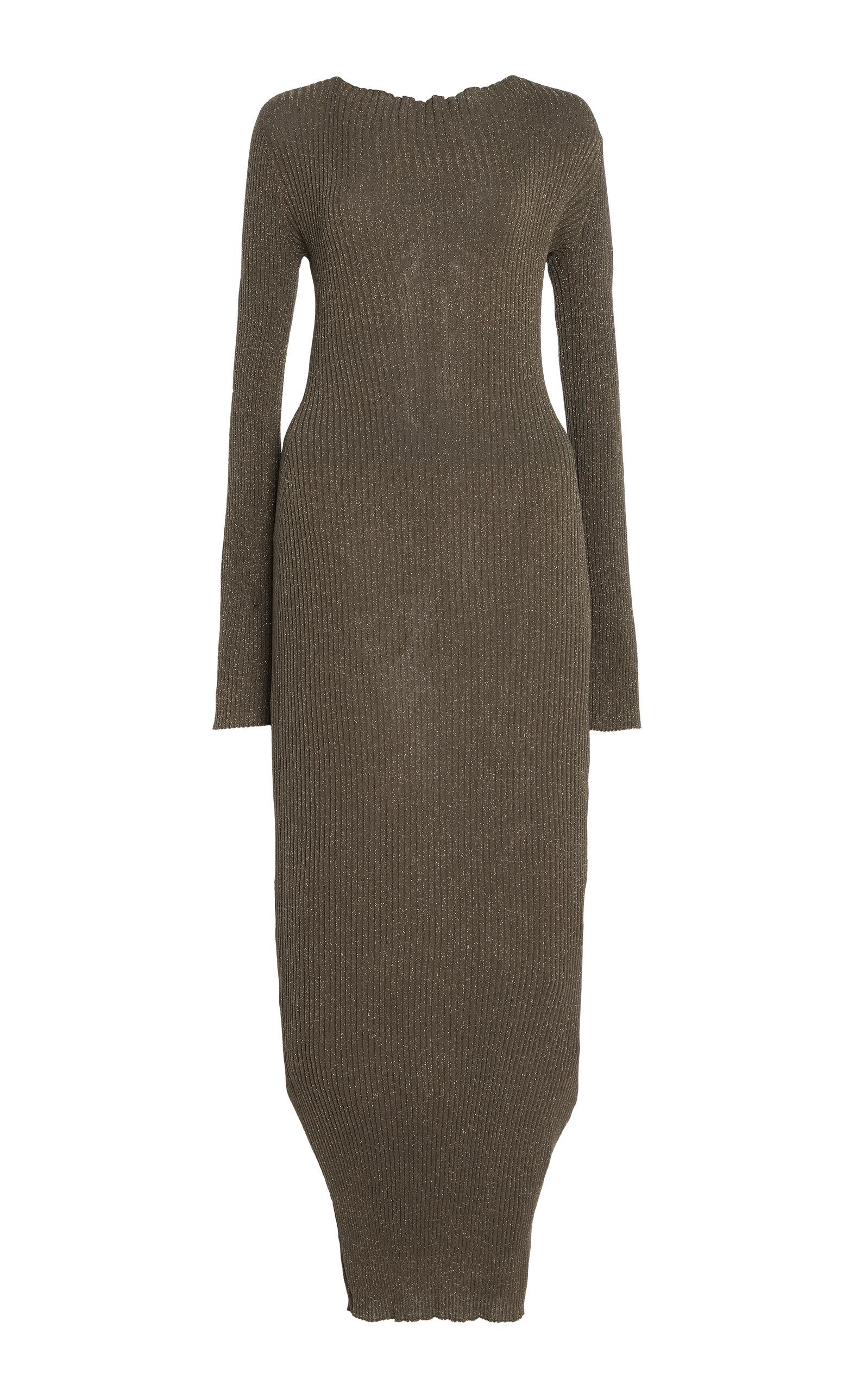 Leset Blake Ribbed-Knit Maxi Dress - Moda Operandi by LESET