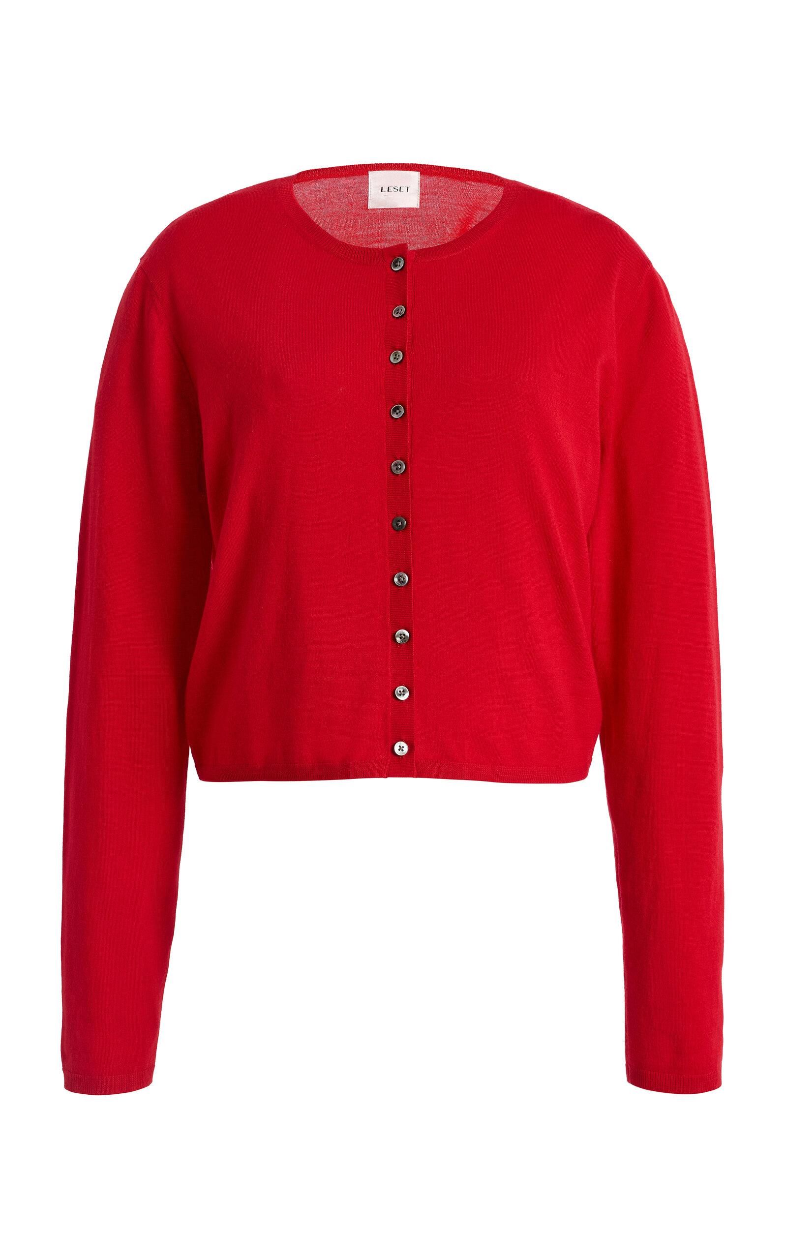 Leset James Wool Cardigan - Moda Operandi by LESET