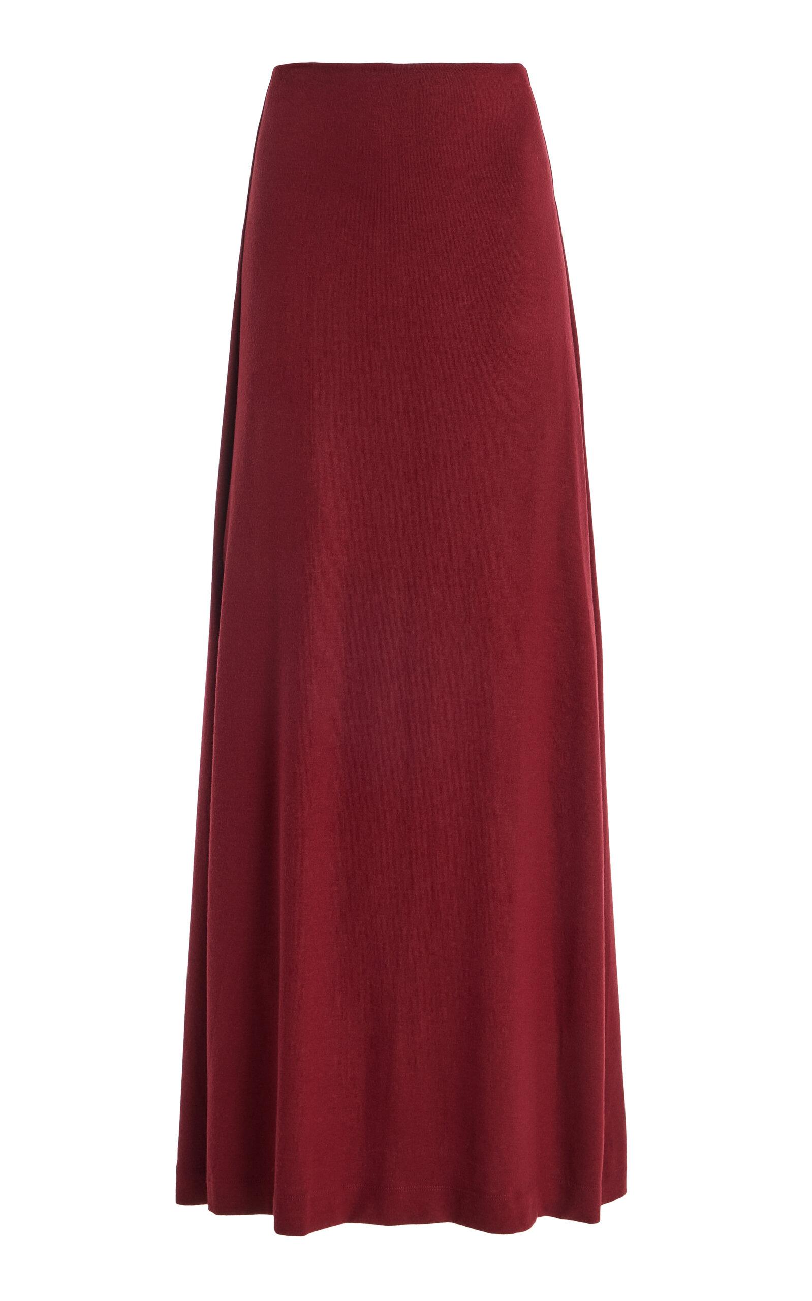 Leset Lauren High-Waist Jersey Maxikirt - Moda Operandi by LESET