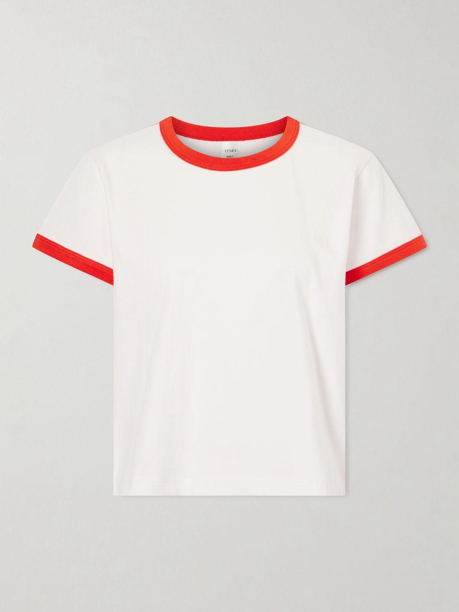 Margo cotton-jersey T-shirt by LESET