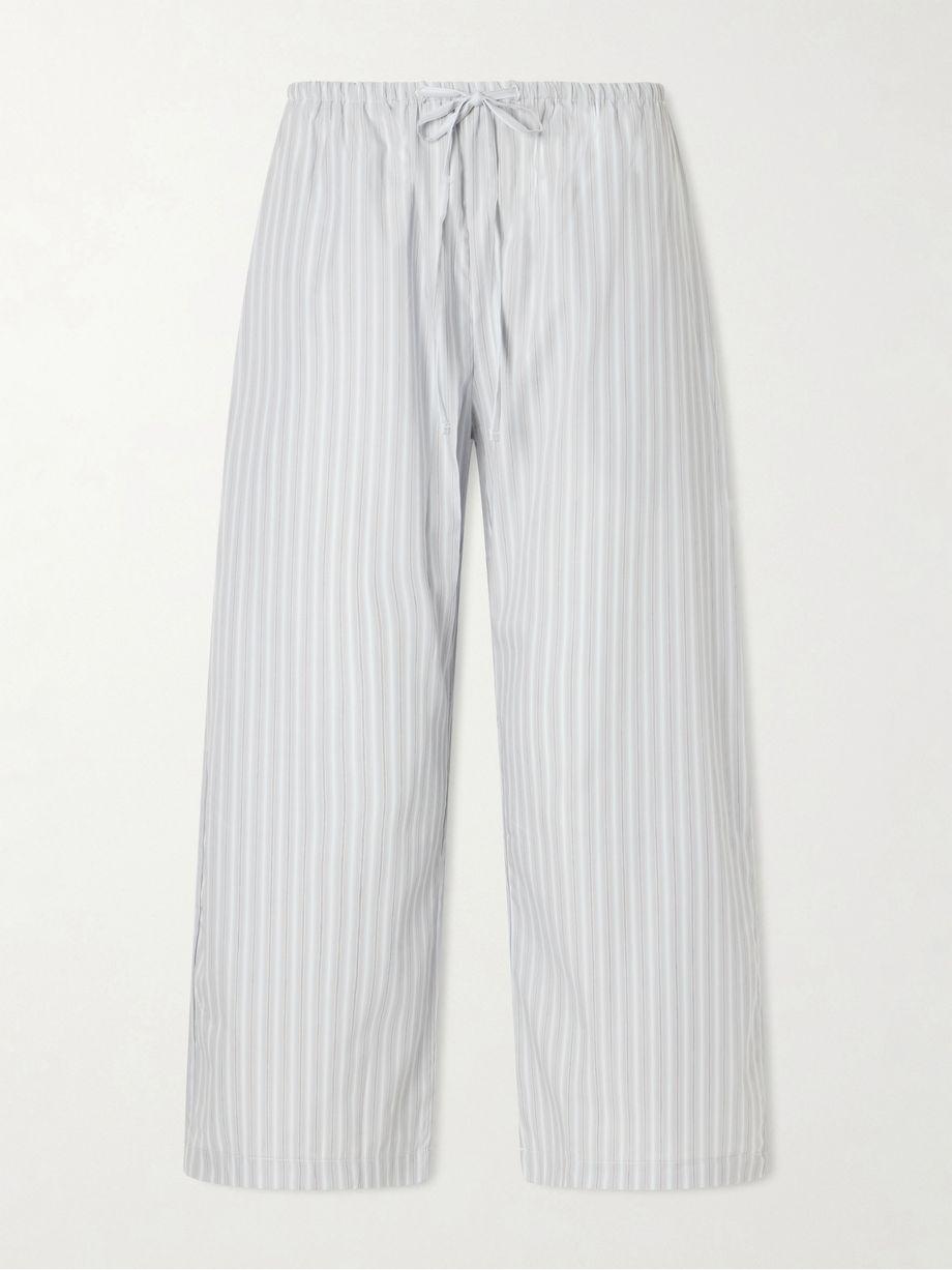 Yoshi striped cotton-blend pants by LESET