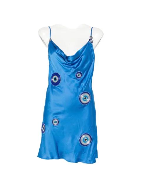 La Galli bead-embellished dress by LESLIE AMON
