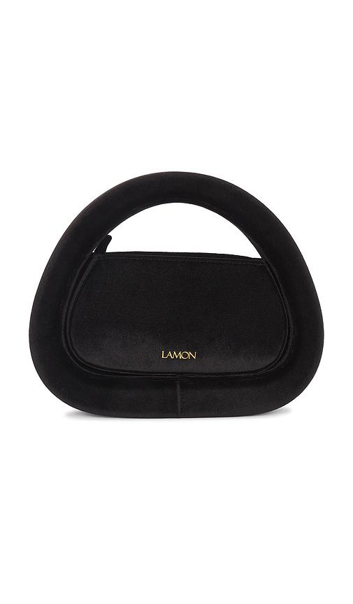 Leslie Amon Click Clack Bag in Black by LESLIE AMON