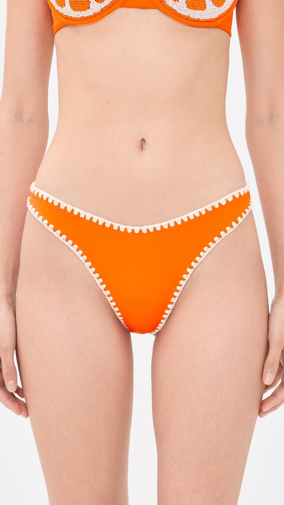Orange Slice Bikini Bottoms by LESLIE AMON